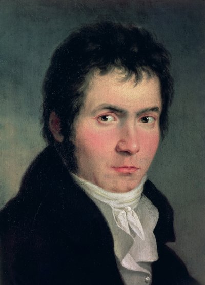 Ludwig van Beethoven (1770-1827), 1804 (détail) - Willibrord Joseph Mahler or Maehler